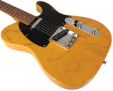 Suhr Select Classic T Roasted, Flamed, Swamp Ash, Butterscotch Blonde