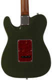 Suhr Select Classic T HH Guitar, Roasted Flamed Neck, Dark Forest Green, Rosewood