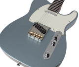 Suhr Select Classic T Roasted, Flamed, Swamp Ash, Ice Blue Metallic, Rosewood - Humbucker Music
