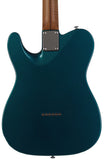 Suhr Select Classic T Roasted, Flamed, Swamp Ash, Ocean Turquoise Metallic, Maple