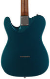 Suhr Select Classic T Roasted, Flamed, Swamp Ash, Ocean Turquoise Metallic, Maple