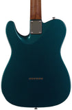 Suhr Select Classic T Roasted, Flamed, Swamp Ash, Ocean Turquoise Metallic, Rosewood