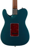 Suhr Select Classic T HH Guitar, Roasted Flamed Neck, Ocean Turquoise Metallic