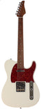 Suhr Select Classic T Roasted, Flamed, Swamp Ash, Olympic White