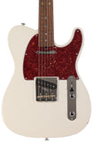 Suhr Select Classic T Roasted, Flamed, Swamp Ash, Olympic White