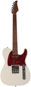 Suhr Select Classic T Roasted, Flamed, Swamp Ash, Olympic White