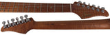 Suhr Select Classic T Roasted, Flamed, Swamp Ash, Olympic White, Aged Green - Humbucker Music