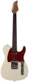 Suhr Select Classic T Roasted, Flamed, Swamp Ash, Olympic White, Rosewood