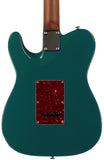 Suhr Select Classic T HH Guitar, Roasted Flamed Neck, Sherwood Green Metallic, Rosewood