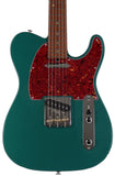 Suhr Select Classic T Roasted, Flamed, Swamp Ash, Sherwood Green Metallic, Maple