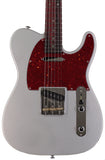 Suhr Select Classic T Roasted, Flamed, Swamp Ash, Firemist Silver Metallic, Rosewood