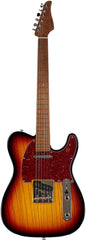 Suhr Select Classic T Roasted, Flamed, Swamp Ash, 3-Tone Burst
