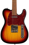 Suhr Select Classic T Roasted, Flamed, Swamp Ash, 3-Tone Burst