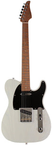 Suhr Select Classic T Roasted, Flamed, Swamp Ash, Trans Sonic Blue
