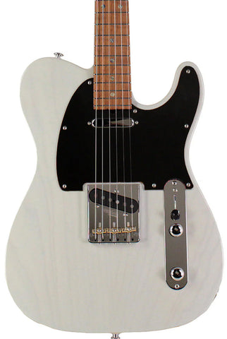 Suhr Select Classic T Roasted, Flamed, Swamp Ash, Trans Sonic Blue