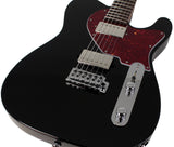 Suhr Select Classic T HH Guitar, Roasted Flamed Neck, Black, Rosewood