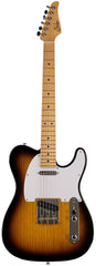 Suhr Classic T Guitar, Swamp Ash, 2 Tone Tobacco Burst