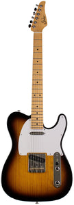 Suhr Classic T Guitar, Swamp Ash, 2 Tone Tobacco Burst