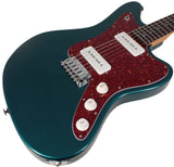 Suhr Select Classic JM Guitar, Roasted Neck, Ocean Turquoise Metallic