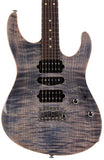 Suhr Modern Plus Guitar, Trans Blue Denim Slate, Pau Ferro, HSH