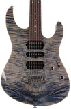 Suhr Modern Plus Guitar, Trans Blue Denim Slate, Pau Ferro, HSH