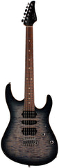 Suhr Modern Plus Guitar, Trans Whale Blue Burst, Pau Ferro, HSH