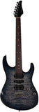 Suhr Modern Plus Guitar, Trans Whale Blue Burst, Pau Ferro, HSH