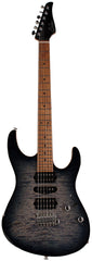 Suhr Modern Plus Guitar, Trans Whale Blue Burst, Roasted Maple, HSH