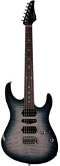 Suhr Modern Plus Guitar, Trans Whale Blue Burst, Pau Ferro, HSH