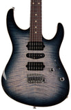 Suhr Modern Plus Guitar, Trans Whale Blue Burst, Pau Ferro, HSH