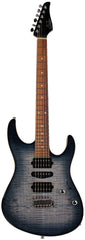 Suhr Modern Plus Guitar, Trans Whale Blue Burst, Pau Ferro, HSH