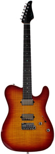 Suhr Select Modern T Mahogany Guitar, Aged Cherry Burst