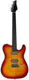 Suhr Select Modern T Mahogany Guitar, Aged Cherry Burst