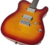 Suhr Select Modern T Mahogany Guitar, Aged Cherry Burst