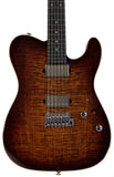 Suhr Select Modern T Mahogany Guitar, Bengal Burst - Humbucker Music