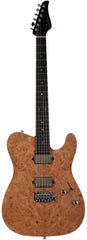 Suhr Select Modern T Mahogany Guitar, Natural Burl