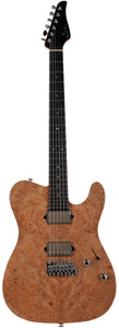 Suhr Select Modern T Mahogany Guitar, Natural Burl