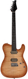 Suhr Select Modern T Mahogany Guitar, Natural Burst