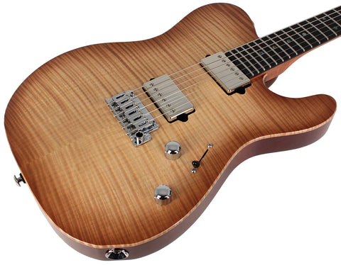 Suhr Select Modern T Mahogany Guitar, Natural Burst