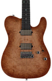 Suhr Select Modern T Mahogany Guitar, Burl, Natural Burst