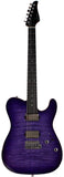 Suhr Select Modern T Mahogany Guitar, Trans Purple Burst