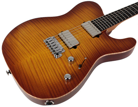 Suhr Select Modern T Mahogany Guitar, Tea Burst