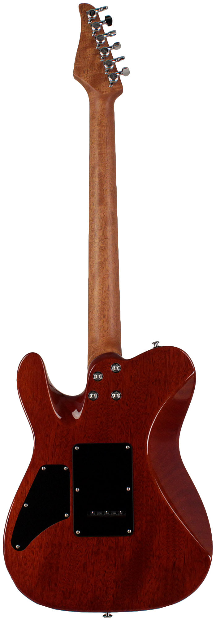 Suhr Select Modern T Mahogany Guitar, Trans Blue Denim Slate