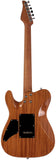 Suhr Select Modern T Mahogany Guitar, Burl, Natural Burst