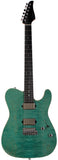 Suhr Select Modern T Mahogany Guitar, Bahama Blue