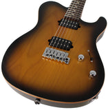 Suhr Oso Guitar, 2-Tone Tobacco Burst - Humbucker Music