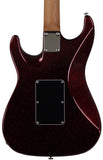 Suhr Pete Thorn Signature Custom HSS Guitar, FU-Tone Floyd, Red Sparkle - Humbucker Music