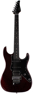 Suhr Pete Thorn Signature Custom HSS Guitar, FU-Tone Floyd, Red Sparkle