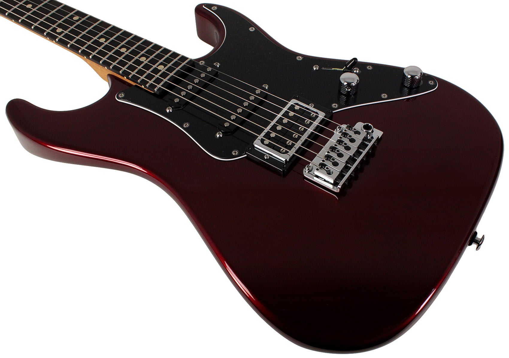 Suhr Pete Thorn Signature Standard HSS Guitar, Garnet Red
