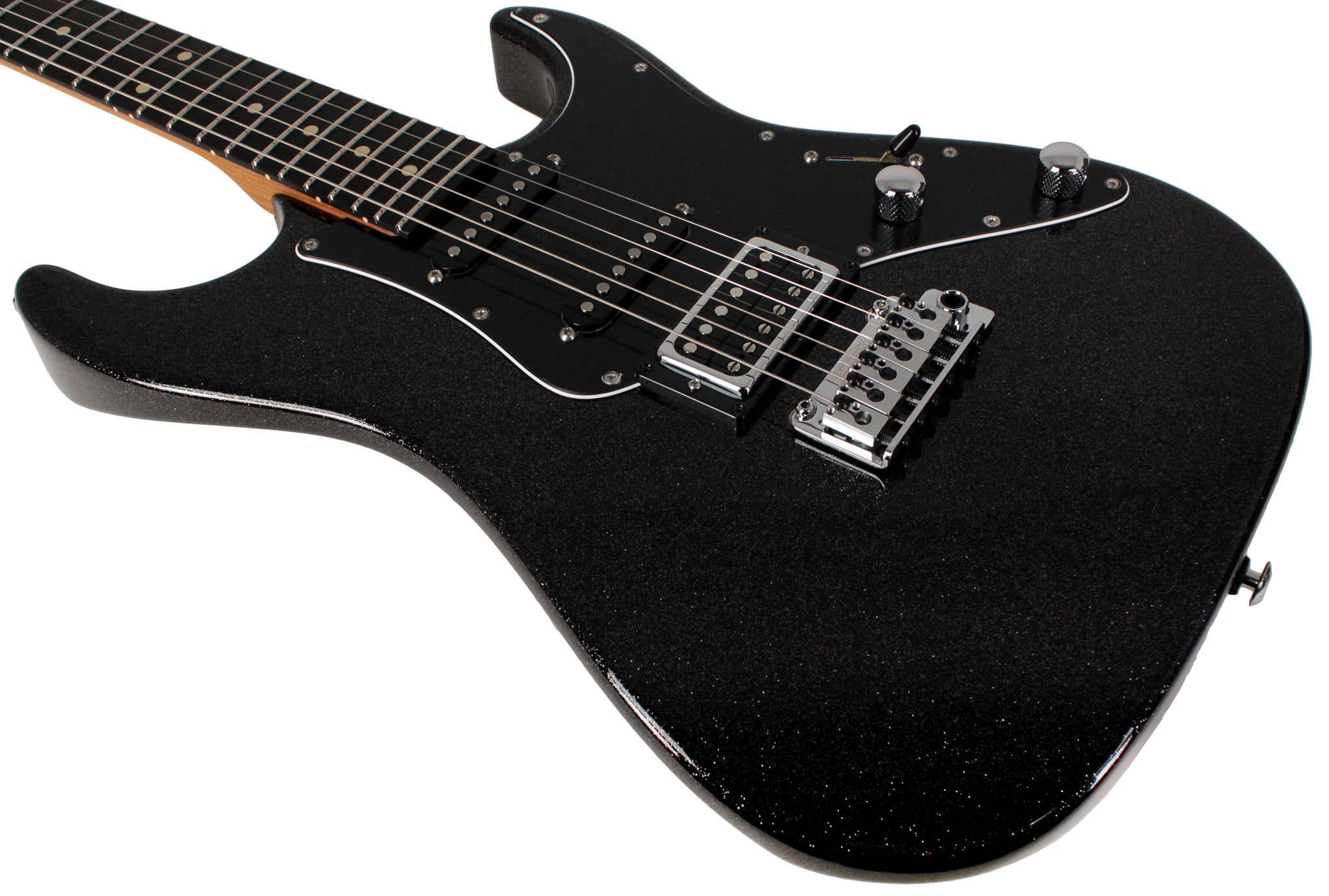 Suhr Pete Thorn Signature Standard HSS Guitar, Graphite Metallic